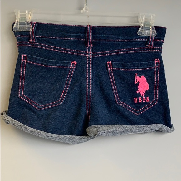 GIRLS POLO SHORTS - Picture 1 of 5